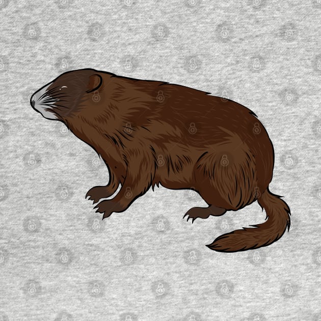 Marmot by Sticker Steve